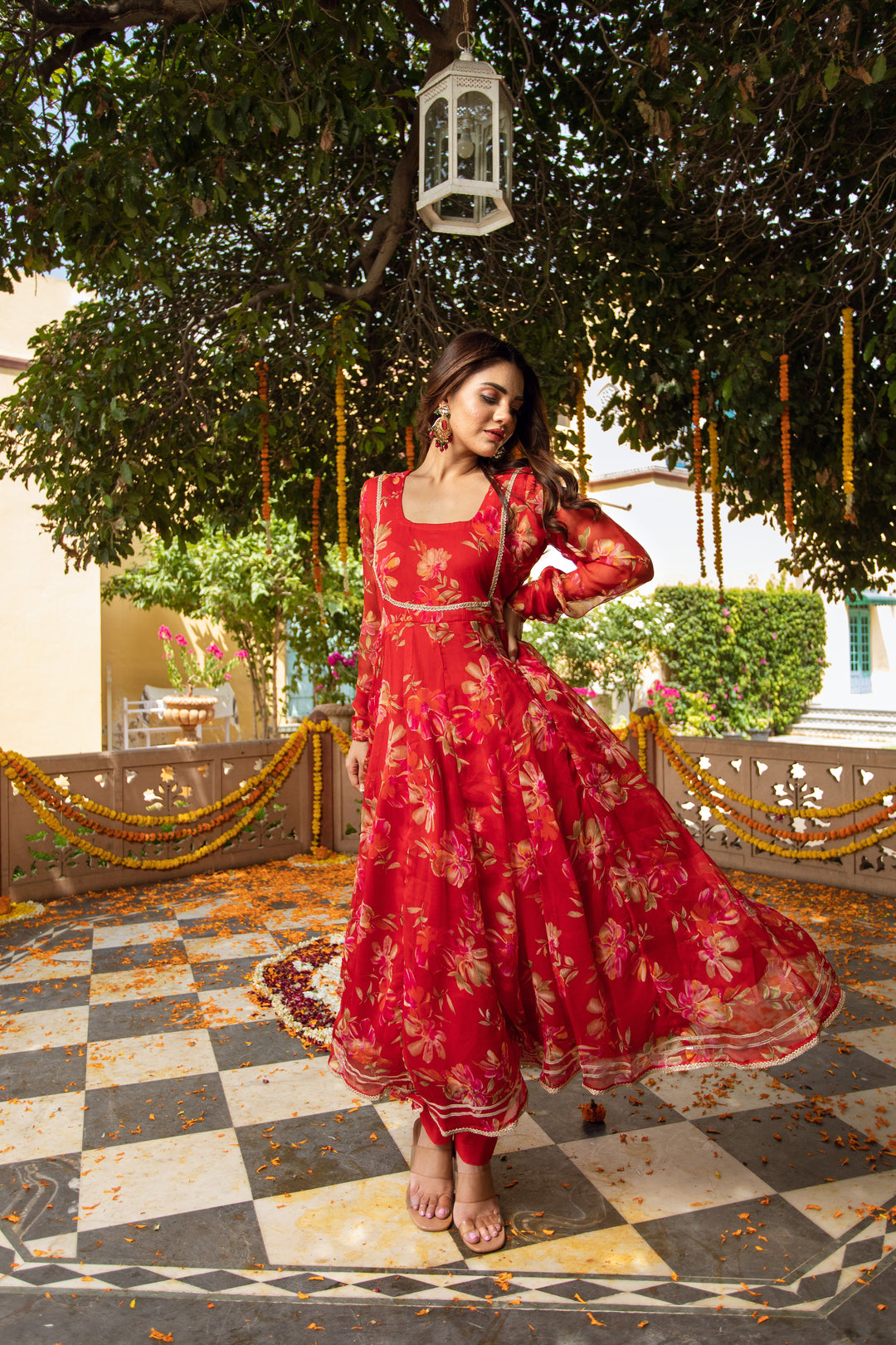 Gulaab Anarkali Suit Set