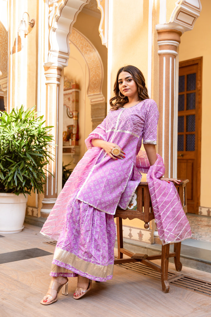 Kadambini Sharara Suit Set