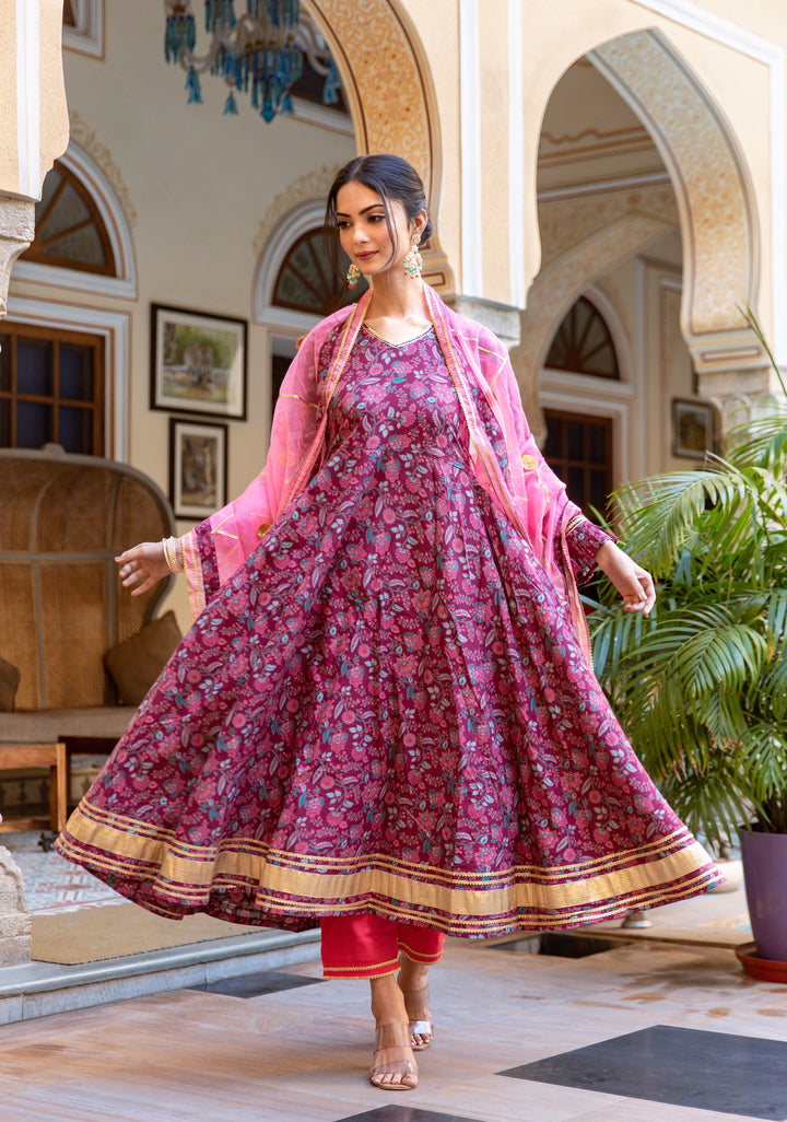 Laxmi Anarkali suit set