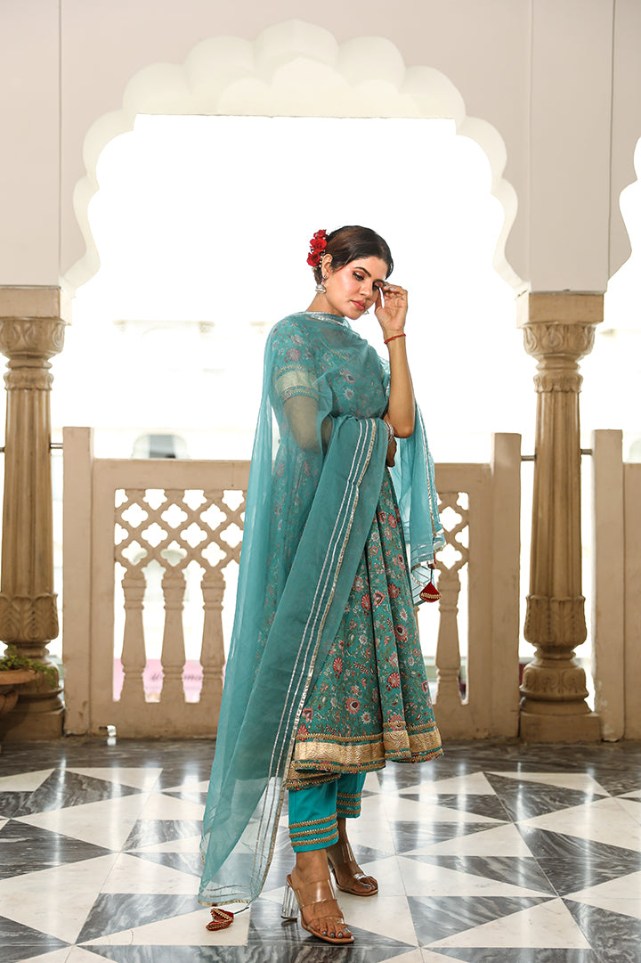 Nayanika anarkali Suit Set