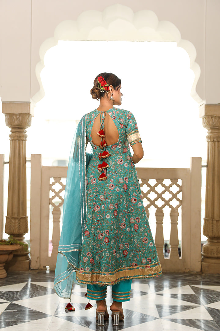 Nayanika anarkali Suit Set