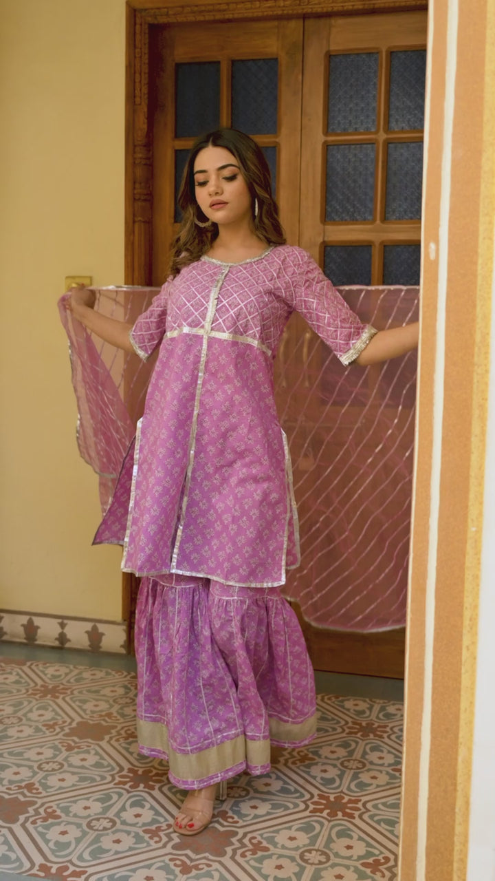 Kadambini Sharara Suit Set