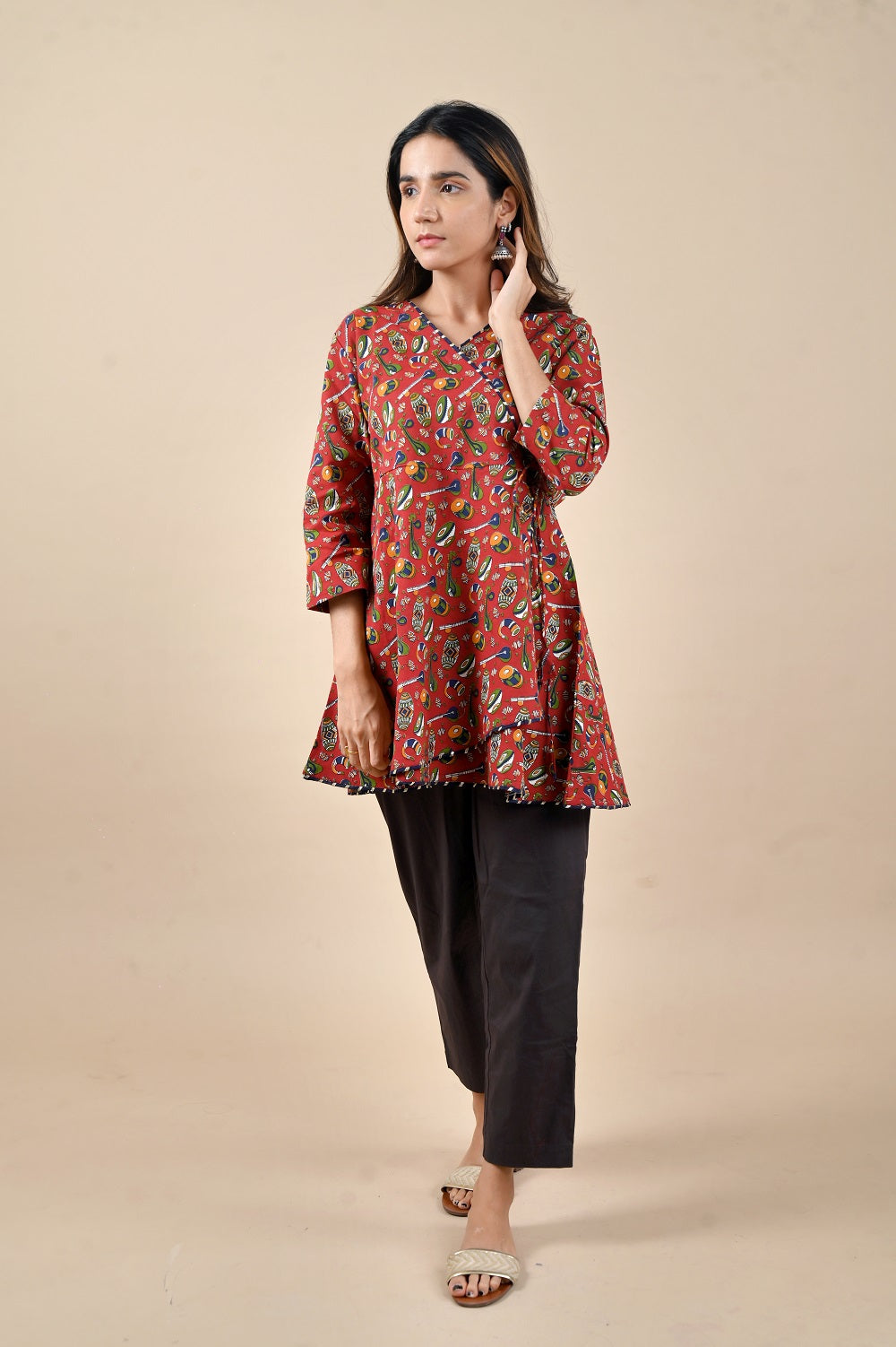 Janki Cotton Angarakha Kurta